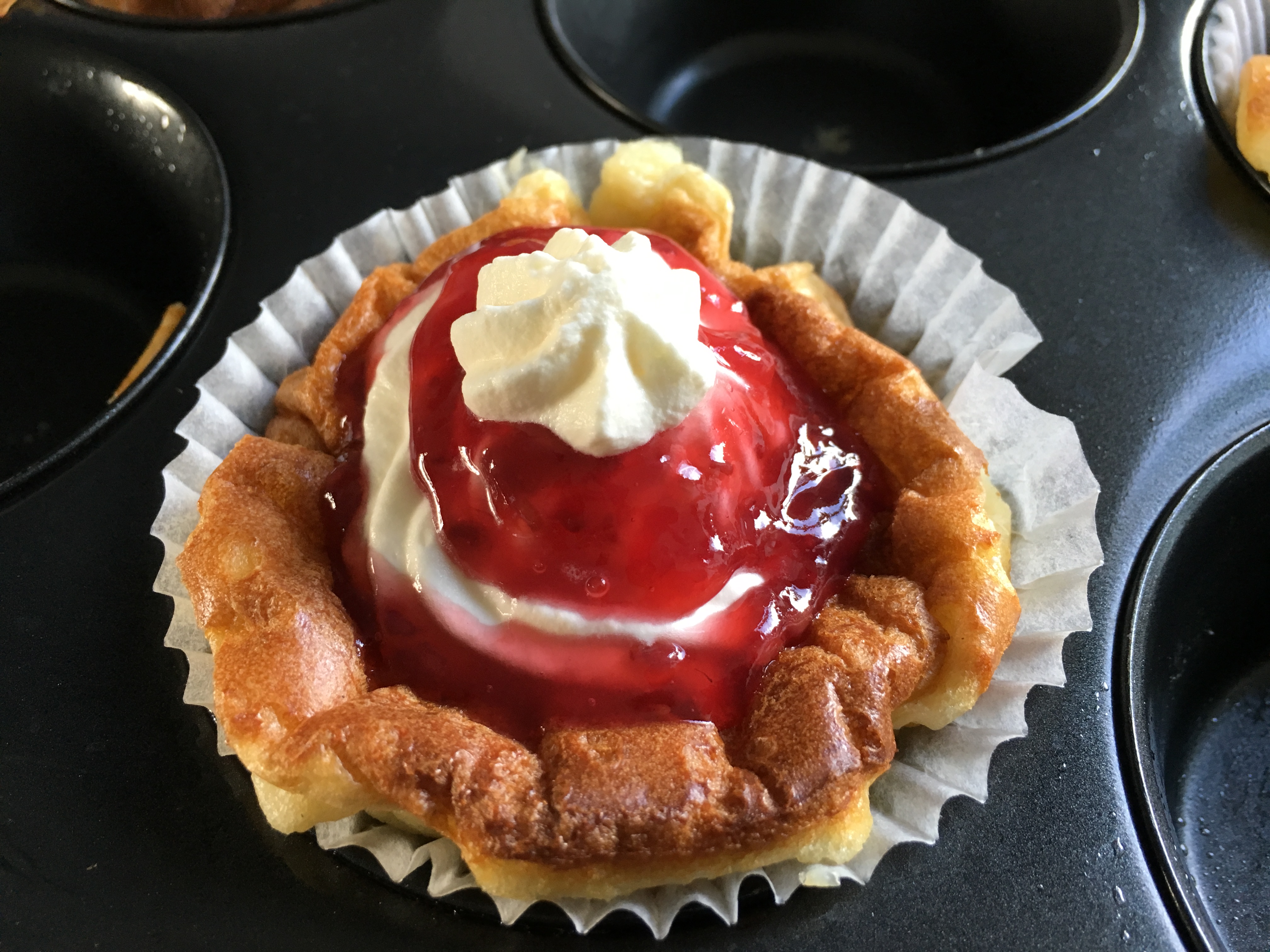 Söta pannkaksmuffins