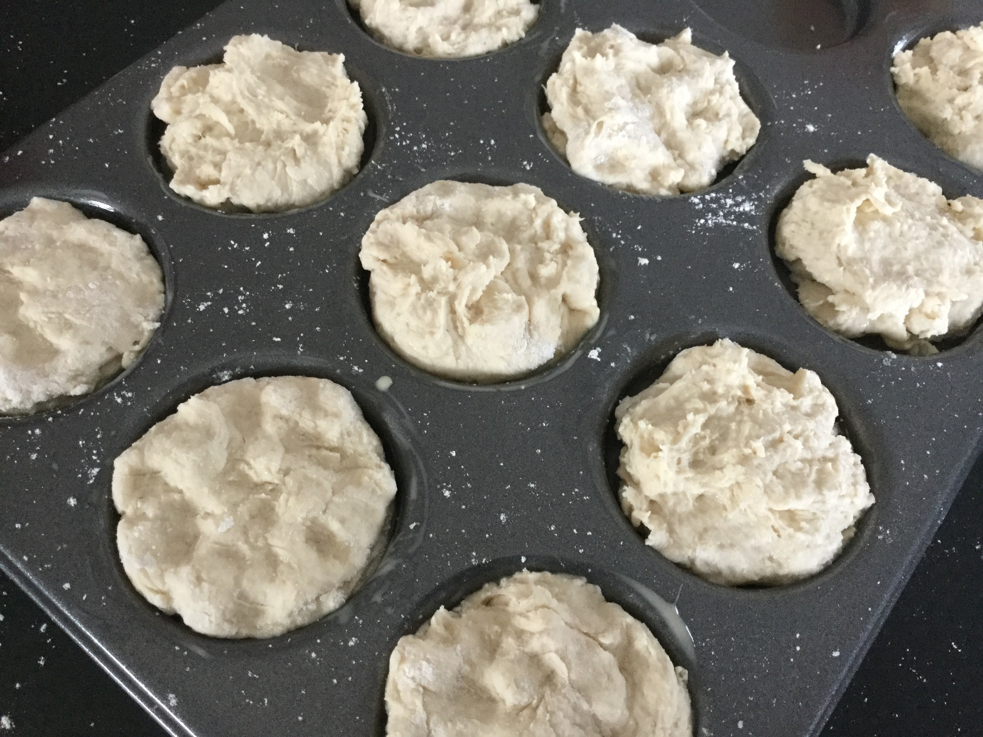 Scones – innan gräddning